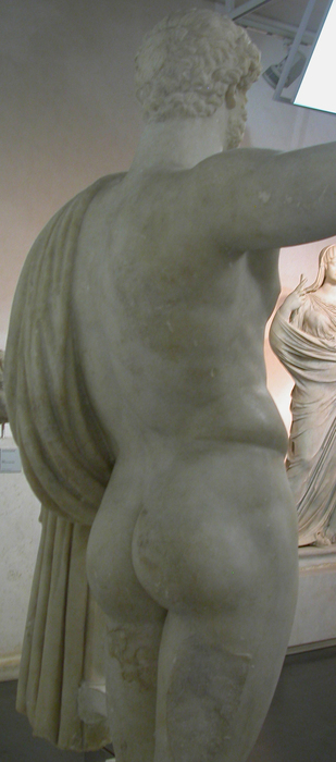 Terme di Diocleziano, Rome, marble statue
