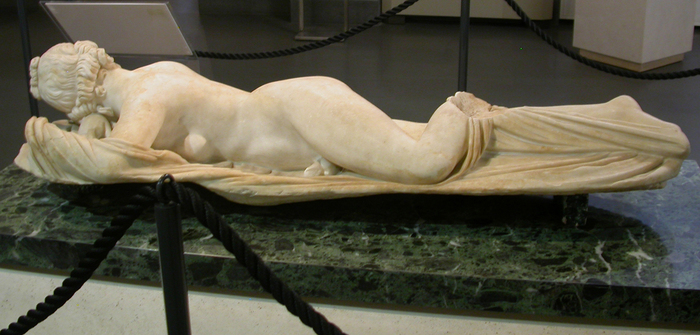 Terme di Diocleziano, hermaphrodite front