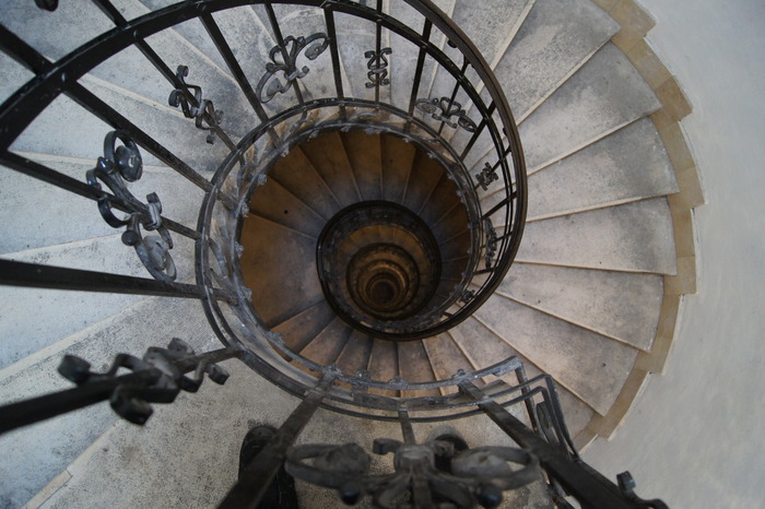 church staircase