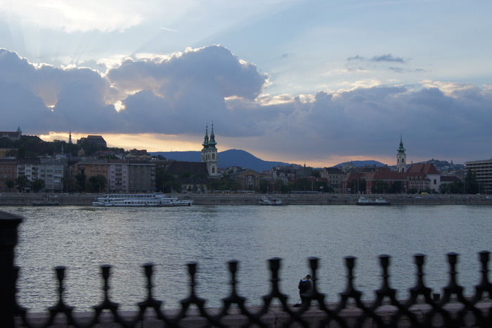 Buda at sunset