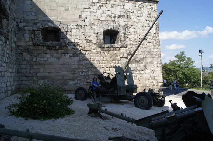 Eric with artillery
