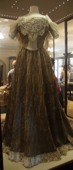 the peacock dress