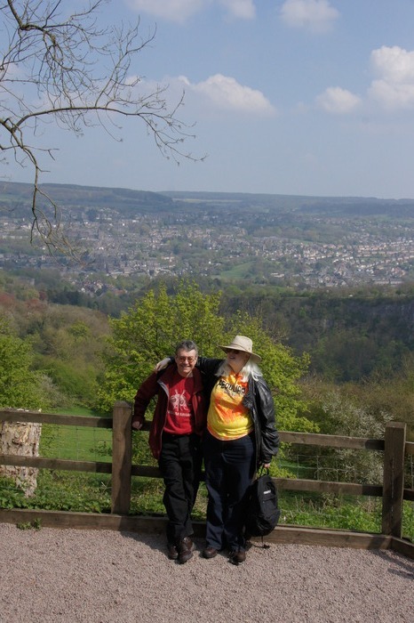 fluf and andy on Heights of Abraham