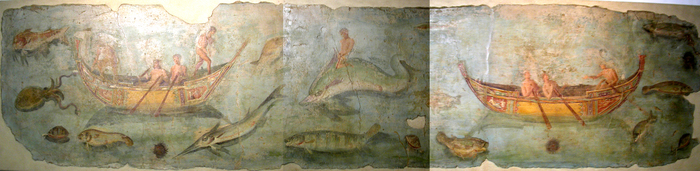 Terme di Diocleziano, bath fresco