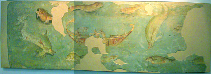 Terme di Diocleziano, bath fresco