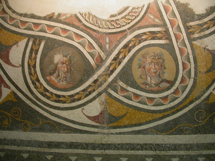 Terme di Diocleziano, Rome, bath mosaic