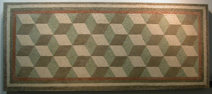 Terme di Diocleziano, Rome, bath geometric mosaic