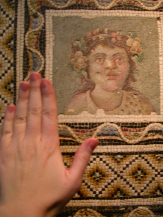 Terme di Diocleziano, bath miniature mosaic