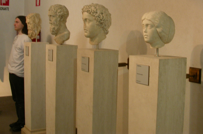 Terme di Diocleziano, Rome, hall of heads