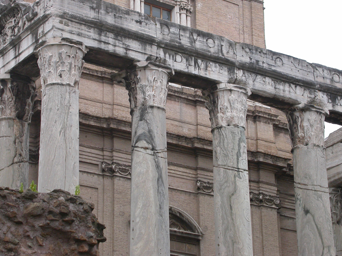 columns antonius and faustina