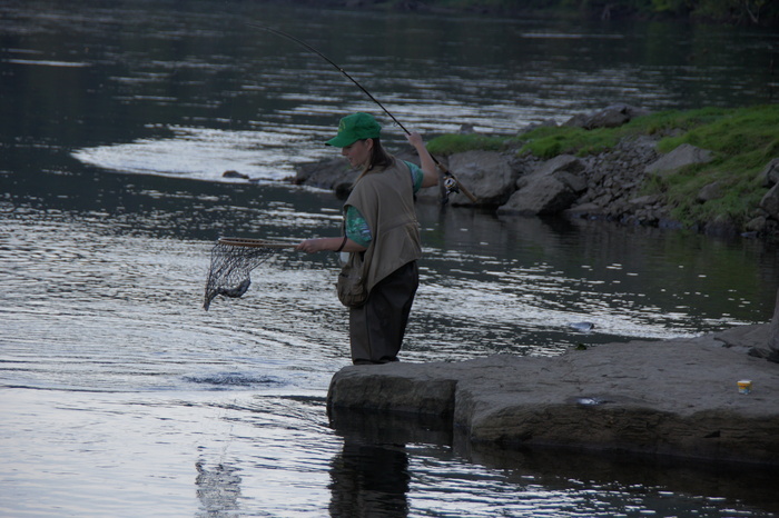 ace with trout