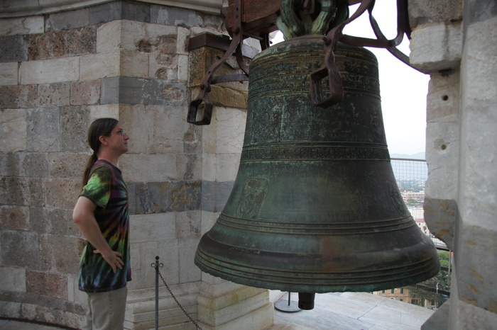 bell in Leaning Tower