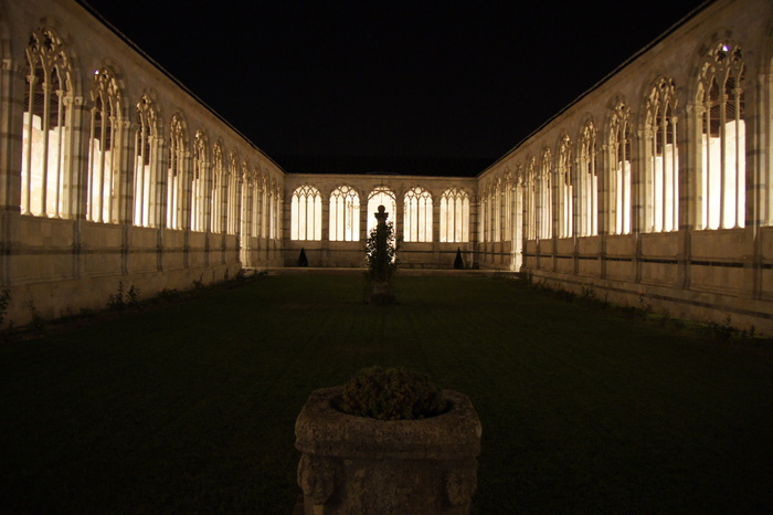 inside the Camposanto Monumentale