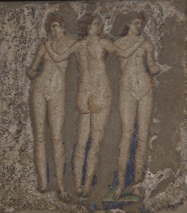 three graces mosaic