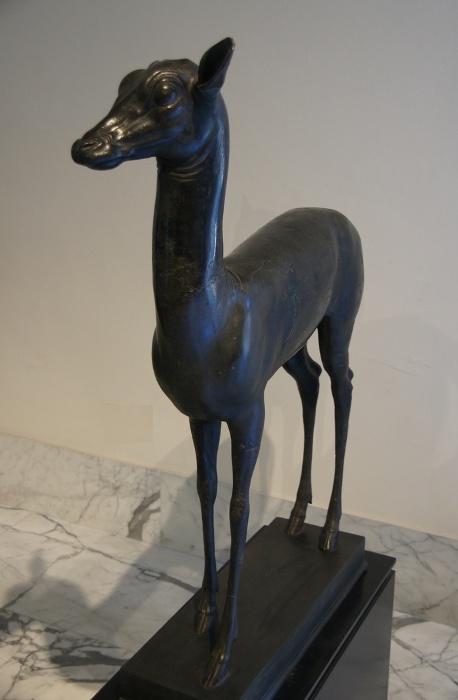 bronze deer