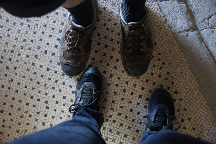 Beautiful floor of the House of the Beautiful Courtyard