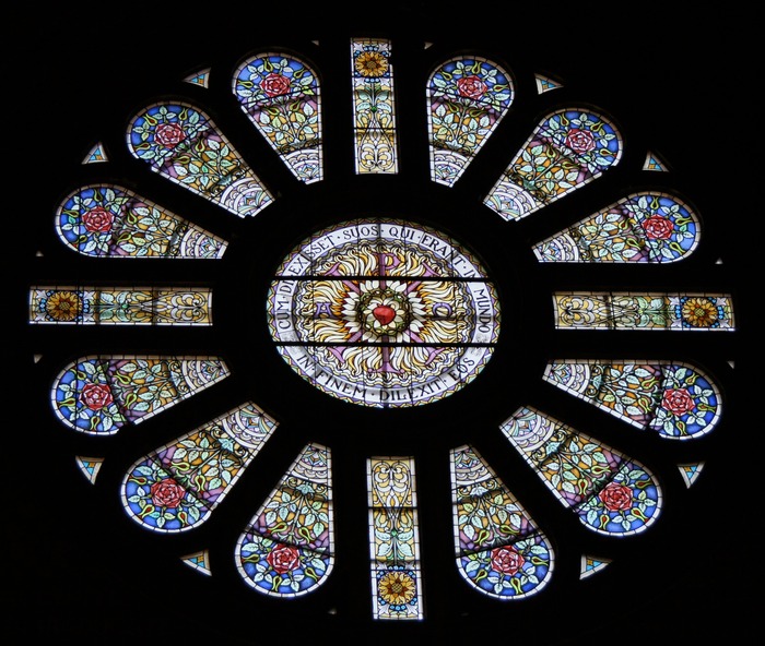 St Nicholaaskerk rose window
