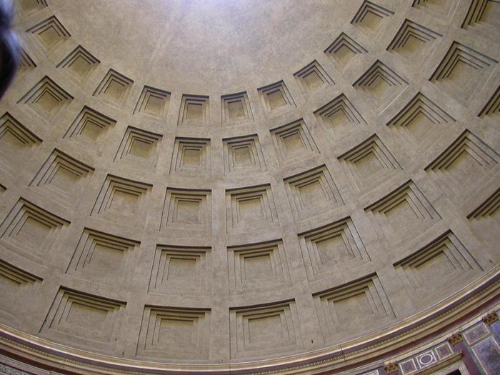 Pantheon, celing