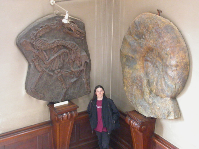 Eric and the giant ammonite