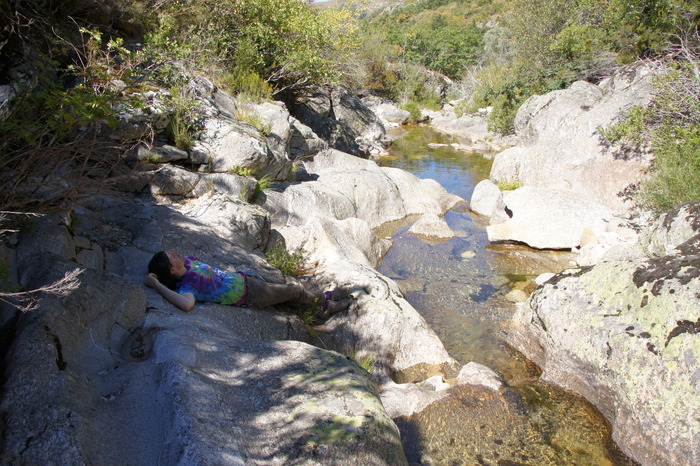 Eric on the rocks