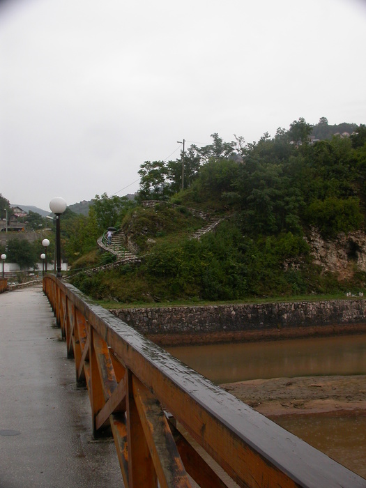 pathway to cemetery