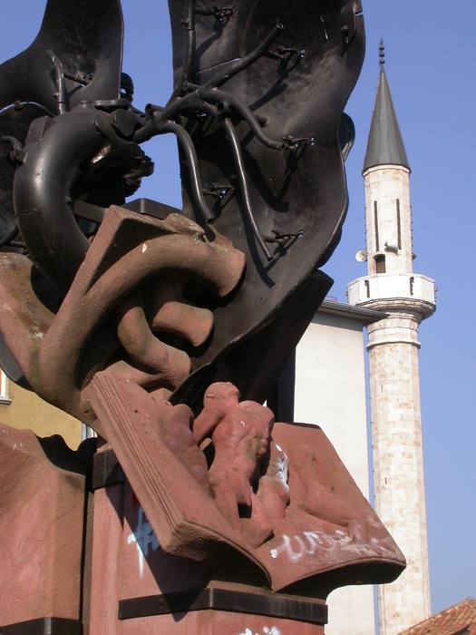 music sculpture + minaret
