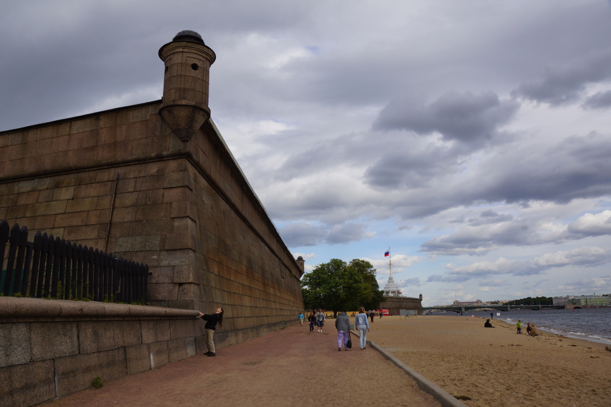 Eric at the Peter and Paul fortress