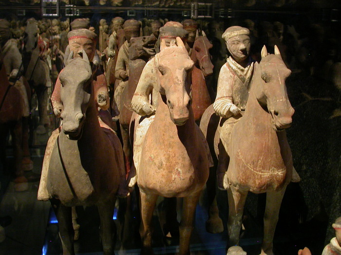 miniature horsemen