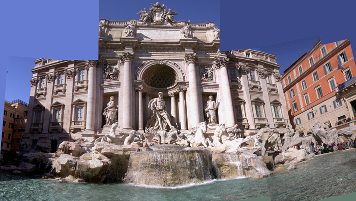 Trevi Fountain, Rome, entire