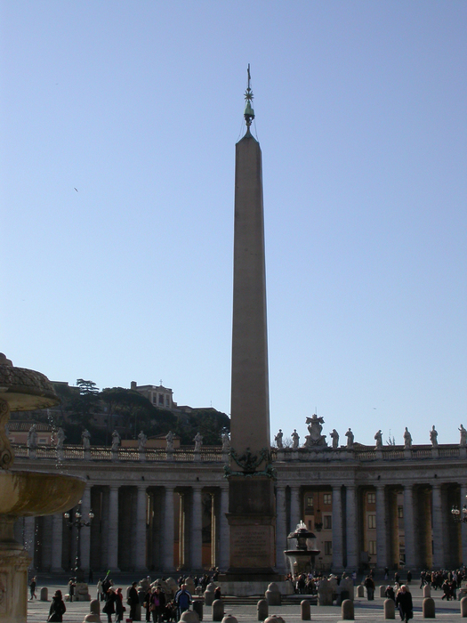 Vatican, Egyptian obelisk