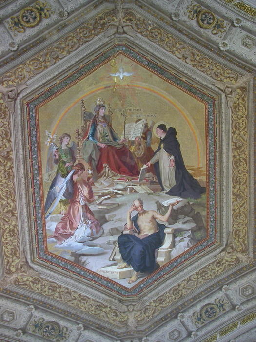 Vatican, painting of obscure religious significance