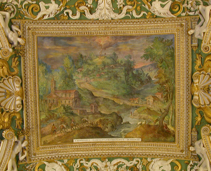 Vatican, pastoral landscape painting