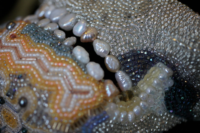 close view of teeth