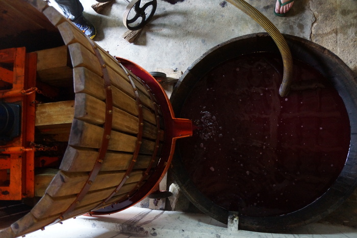 wine press